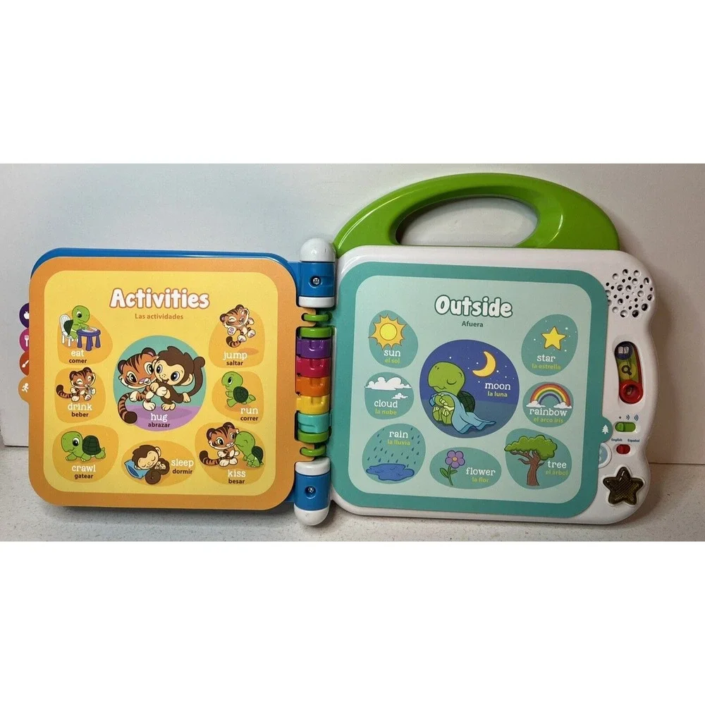 LeapFrog Learning Friends 100 Words Electronic Book Toddler Toy TESTED Works
